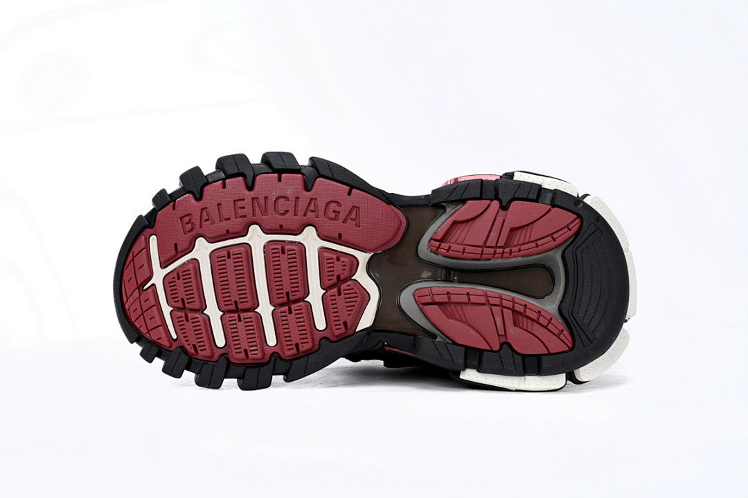 Balenciaga Track 2 Sneaker Military Black White Red