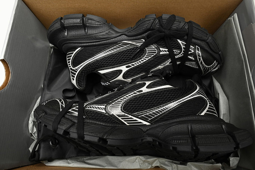 Balenciaga Runner Sneaker Black And White