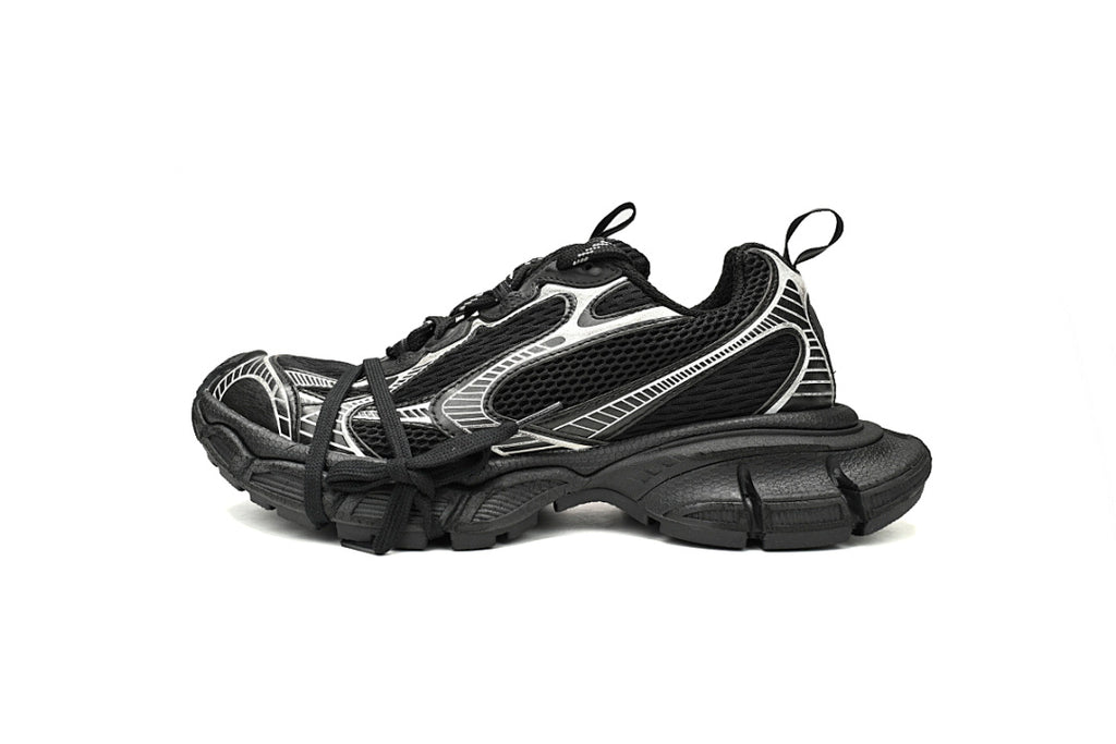 Balenciaga Runner Sneaker Black And White