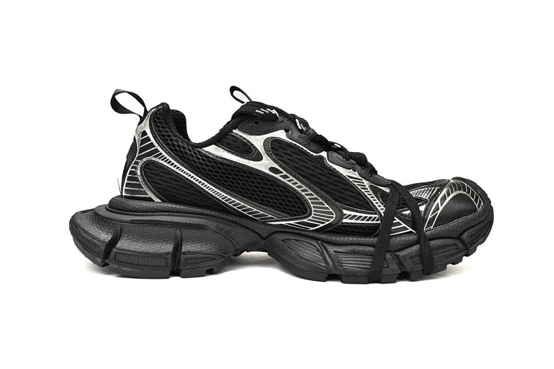 Balenciaga Runner Sneaker Black And White