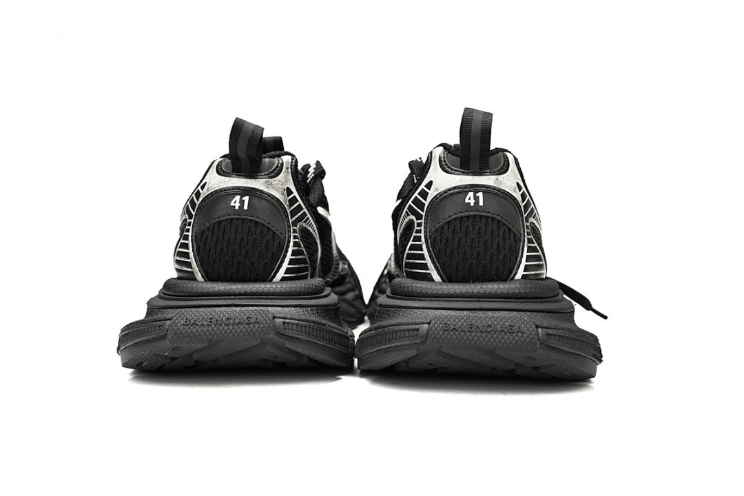 Balenciaga Runner Sneaker Black And White