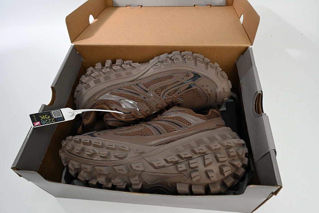 Balenciaga Defender Sneaker Black Brown