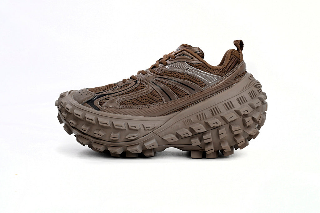 Balenciaga Defender Sneaker Black Brown