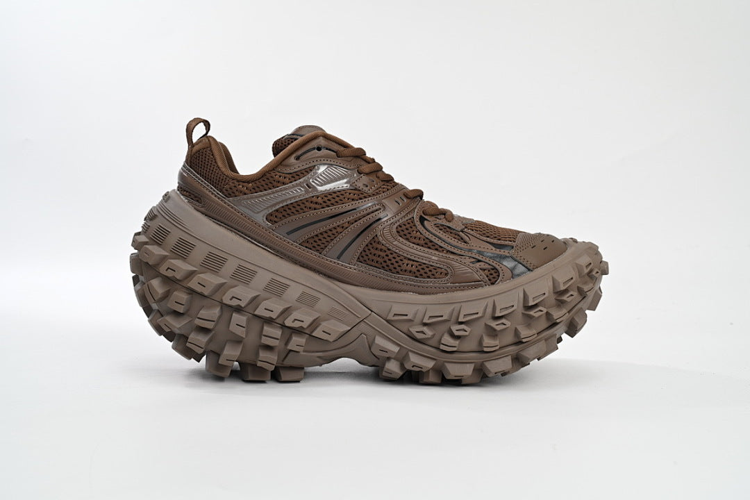 Balenciaga Defender Sneaker Black Brown