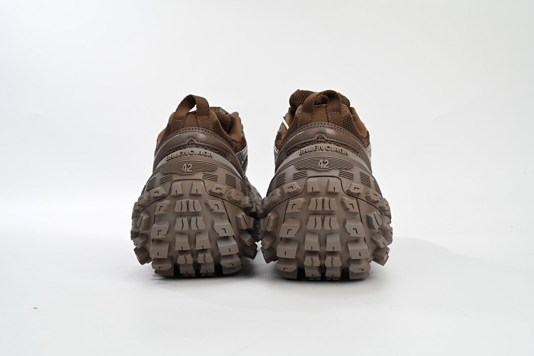 Balenciaga Defender Sneaker Black Brown