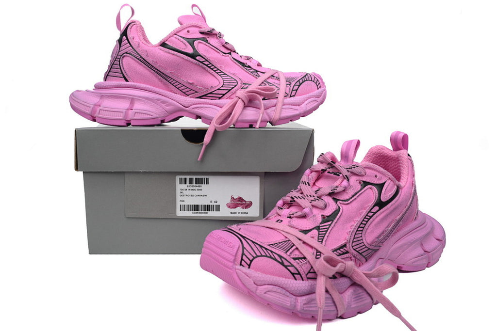 Balenciaga Runner Sneaker Canvas Pink