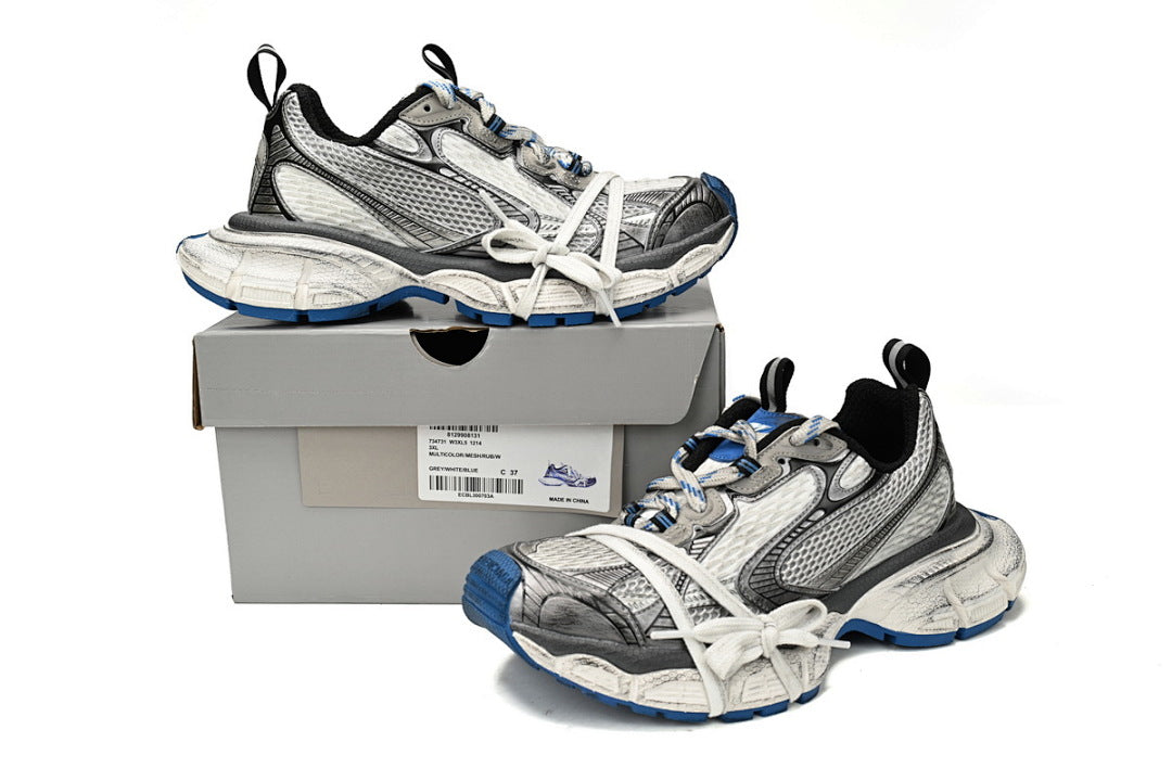 Balenciaga Runner Sneaker White Blue