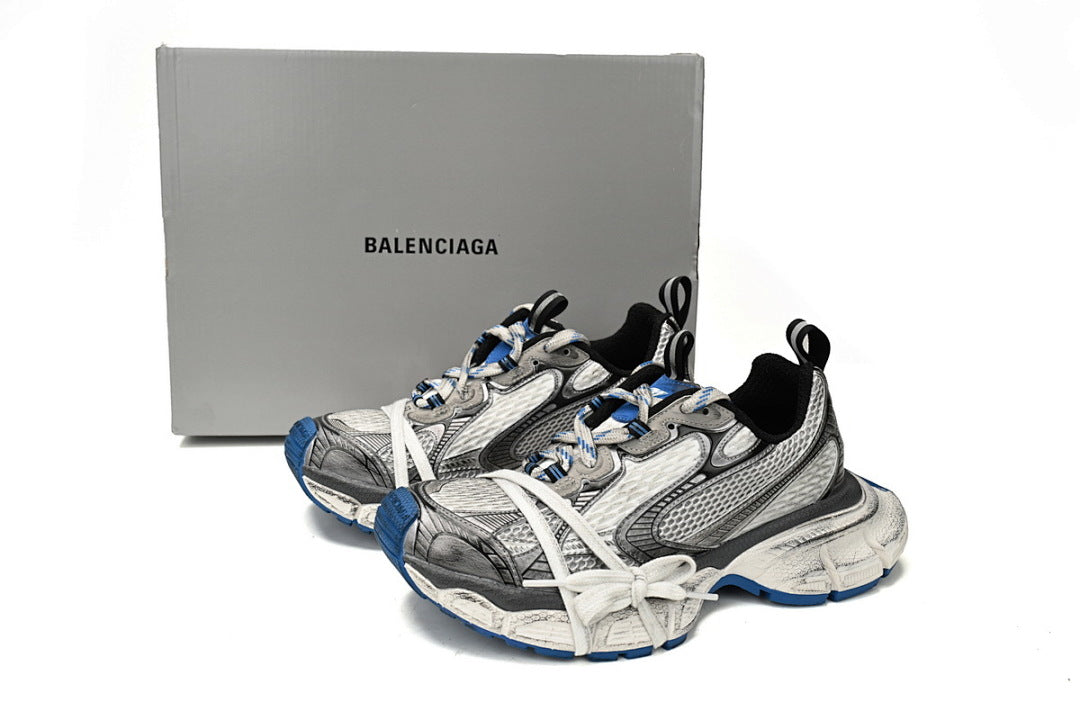 Balenciaga Runner Sneaker White Blue