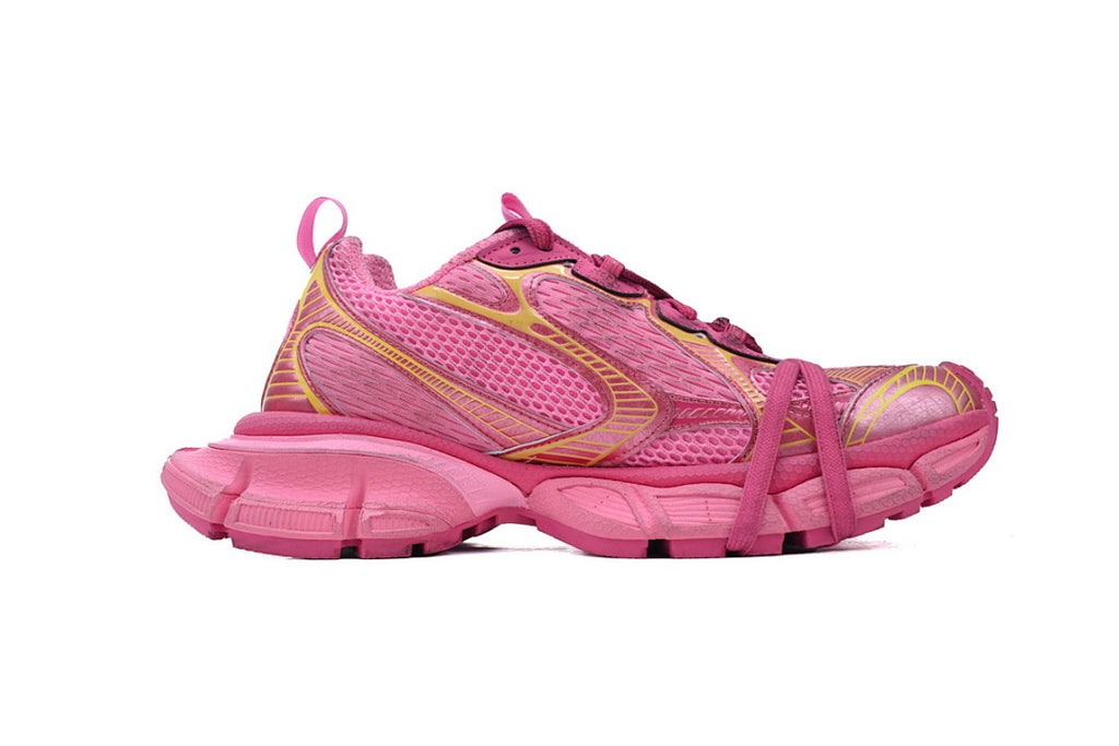 Balenciaga Runner Sneaker Yellow Pink