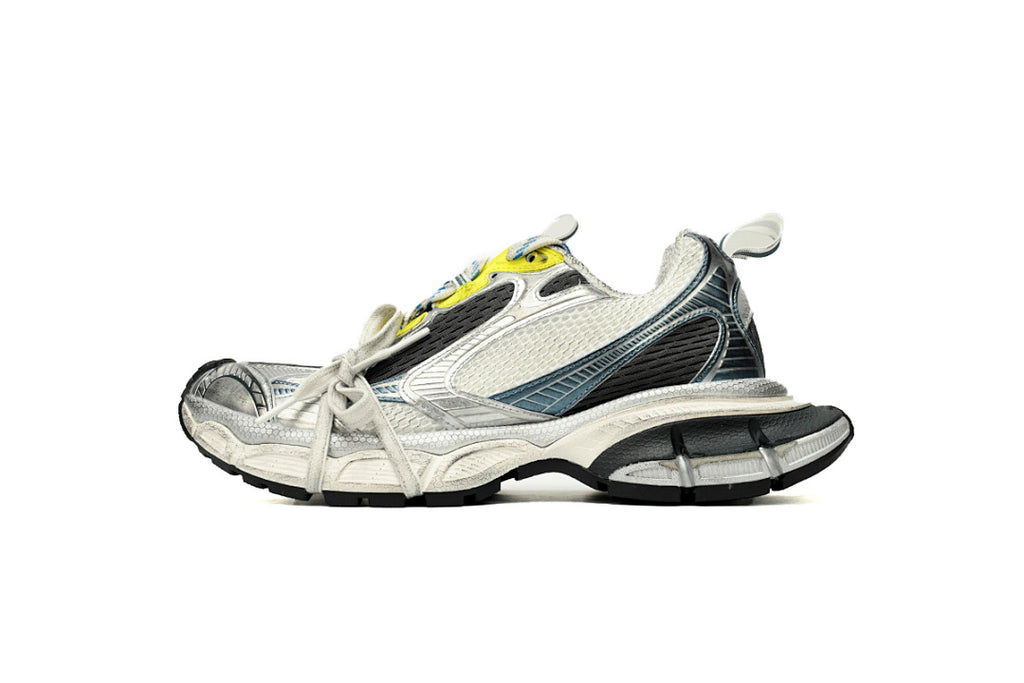 Balenciaga Runner Sneaker Luminous Blue White Silver Blue
