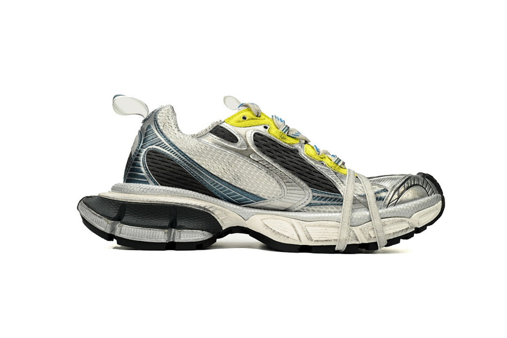 Balenciaga Runner Sneaker Luminous Blue White Silver Blue