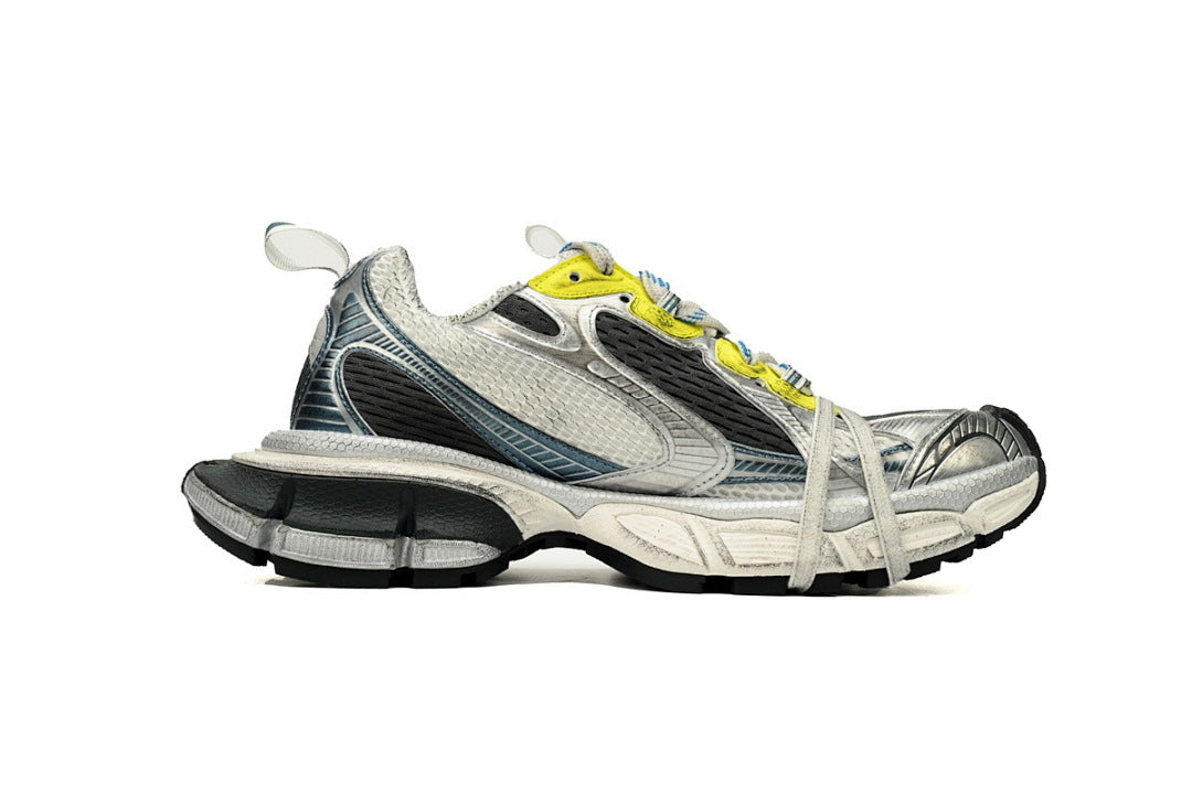 Balenciaga Runner Sneaker Luminous Blue White Silver Blue