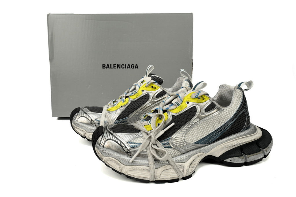 Balenciaga Runner Sneaker Luminous Blue White Silver Blue