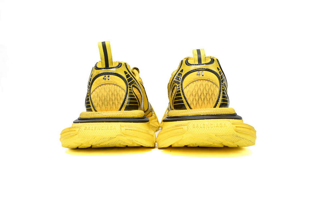 Balenciaga Runner Sneaker Black Yellow