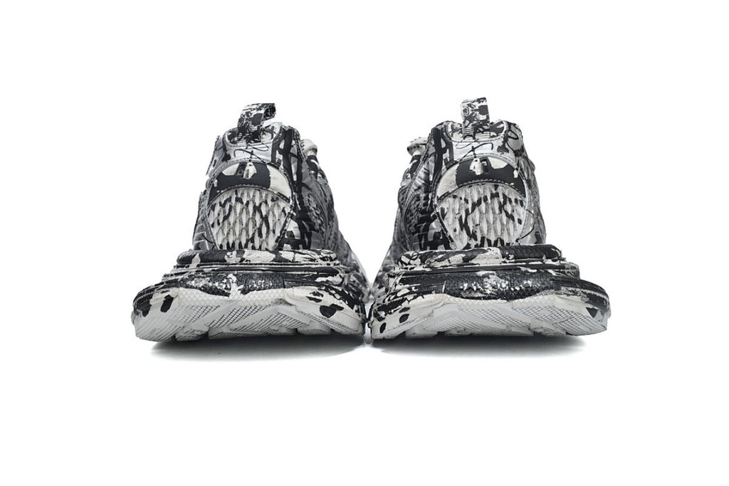 Balenciaga Runner Sneaker Black and White