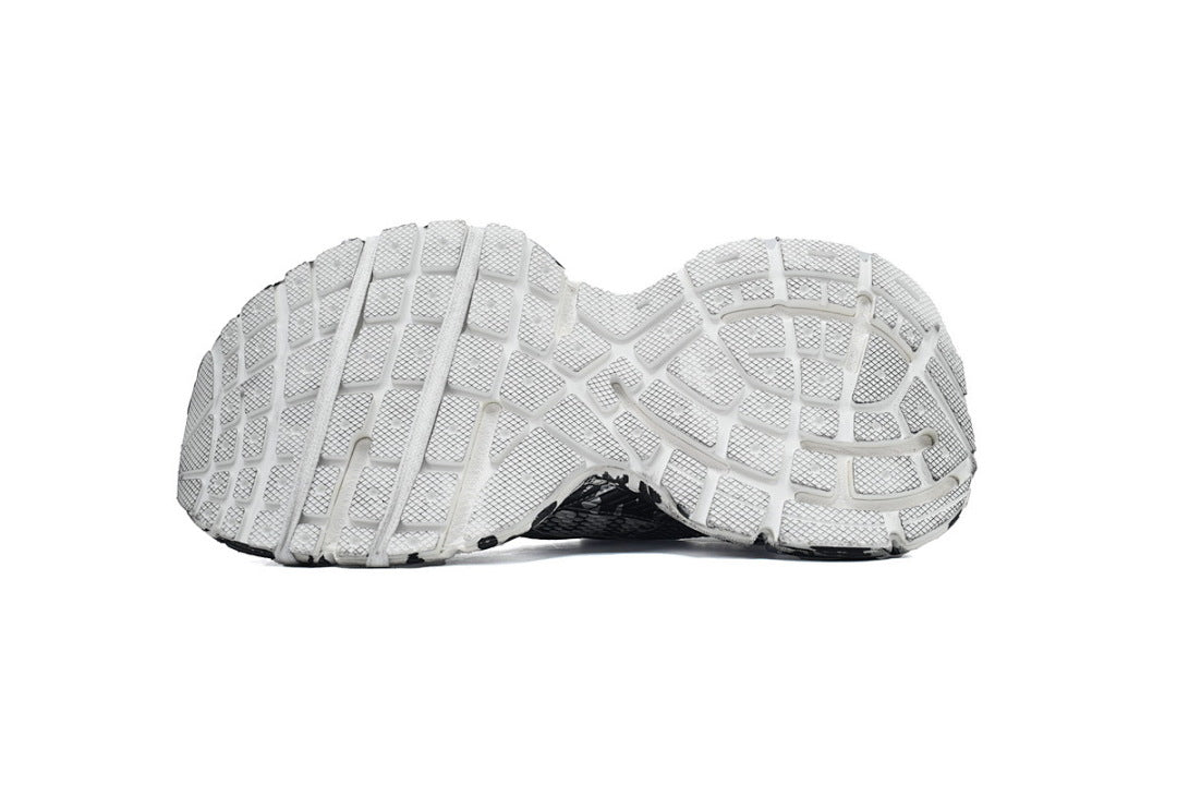 Balenciaga Runner Sneaker Black and White