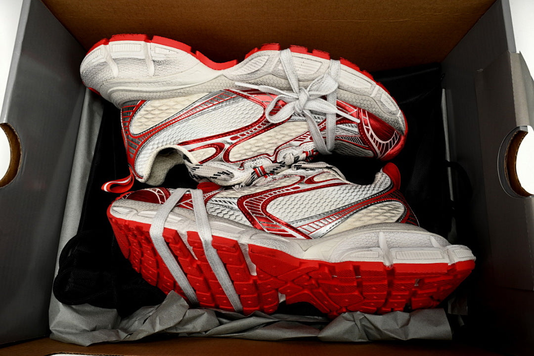 Balenciaga Runner Sneaker White Red