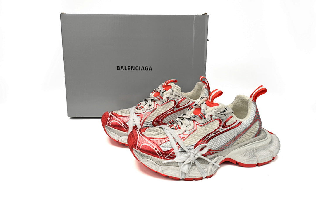 Balenciaga Runner Sneaker White Red