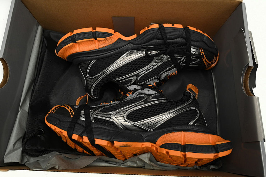 Balenciaga Runner Sneaker Black Orange