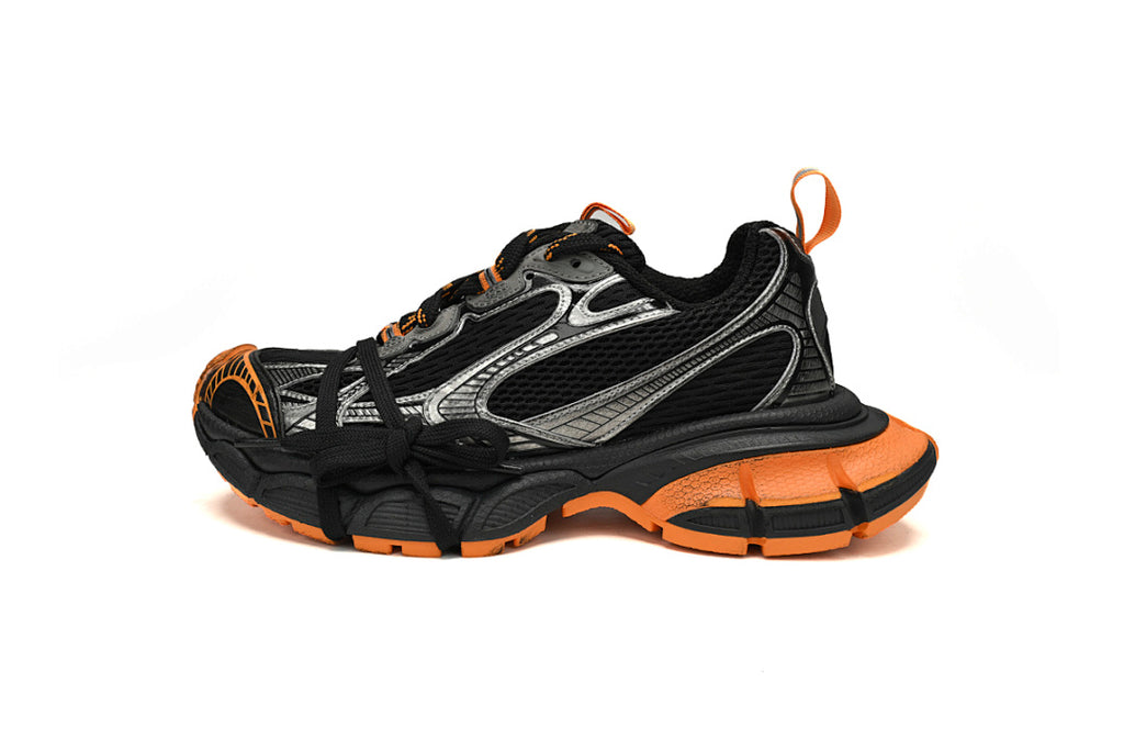 Balenciaga Runner Sneaker Black Orange