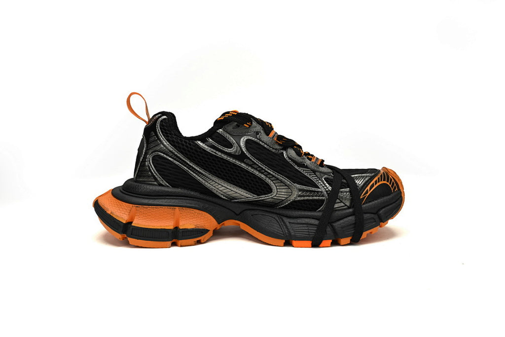 Balenciaga Runner Sneaker Black Orange