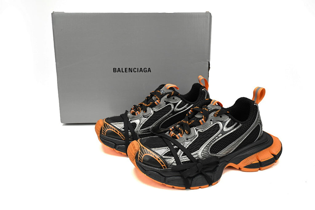 Balenciaga Runner Sneaker Black Orange