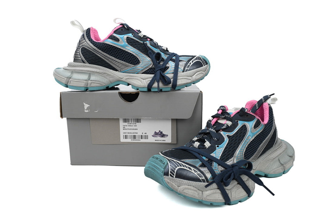 Balenciaga Runner Sneaker Grey Blue