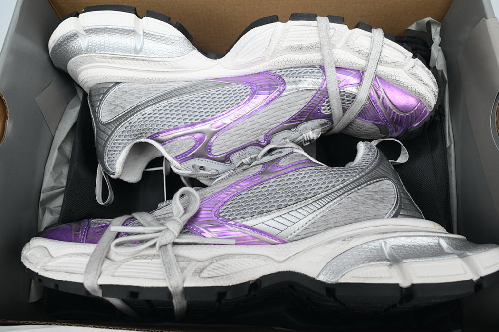 Balenciaga Runner Sneaker Purple Silver
