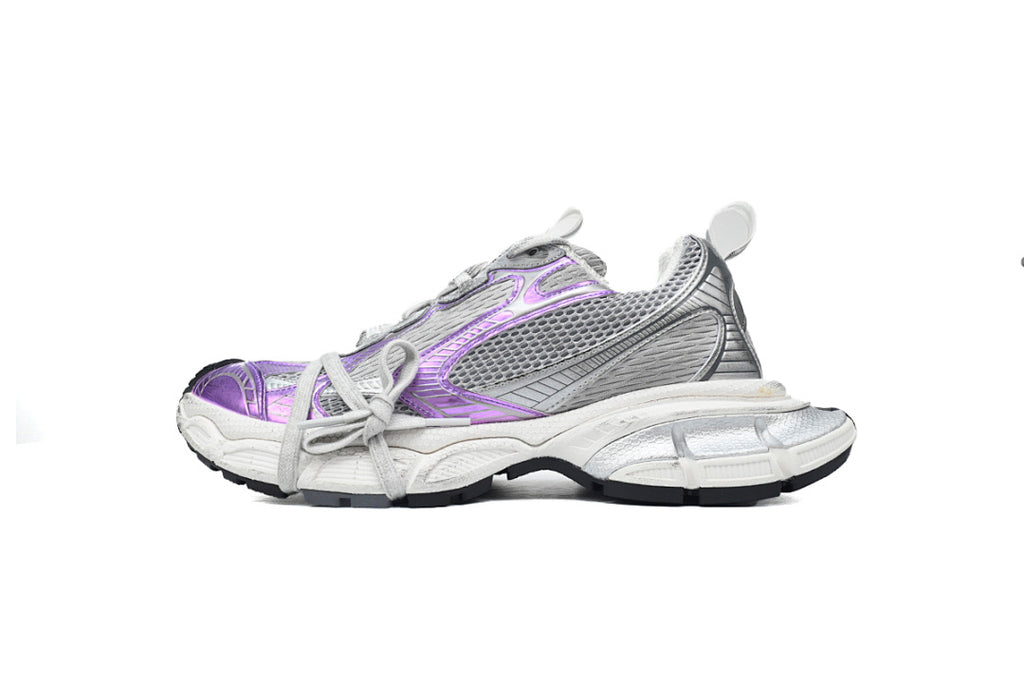 Balenciaga Runner Sneaker Purple Silver
