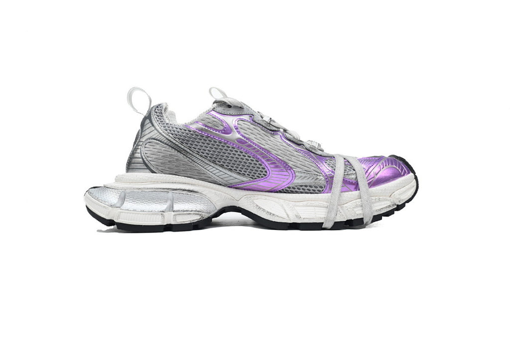 Balenciaga Runner Sneaker Purple Silver