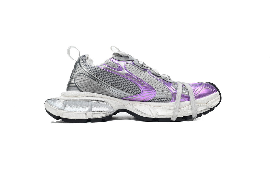 Balenciaga Runner Sneaker Purple Silver