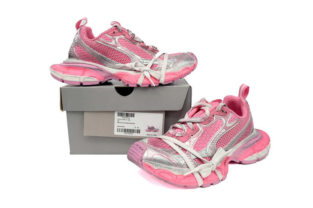 Balenciaga Runner Sneaker Pink White