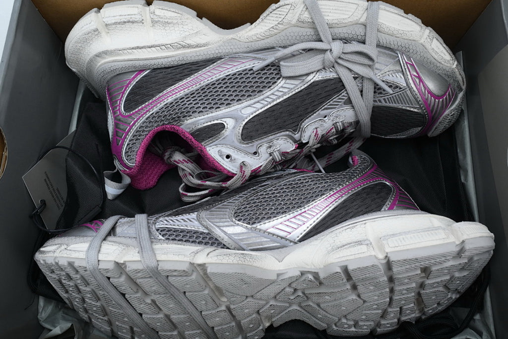 Balenciaga Runner Sneaker Silver Purple