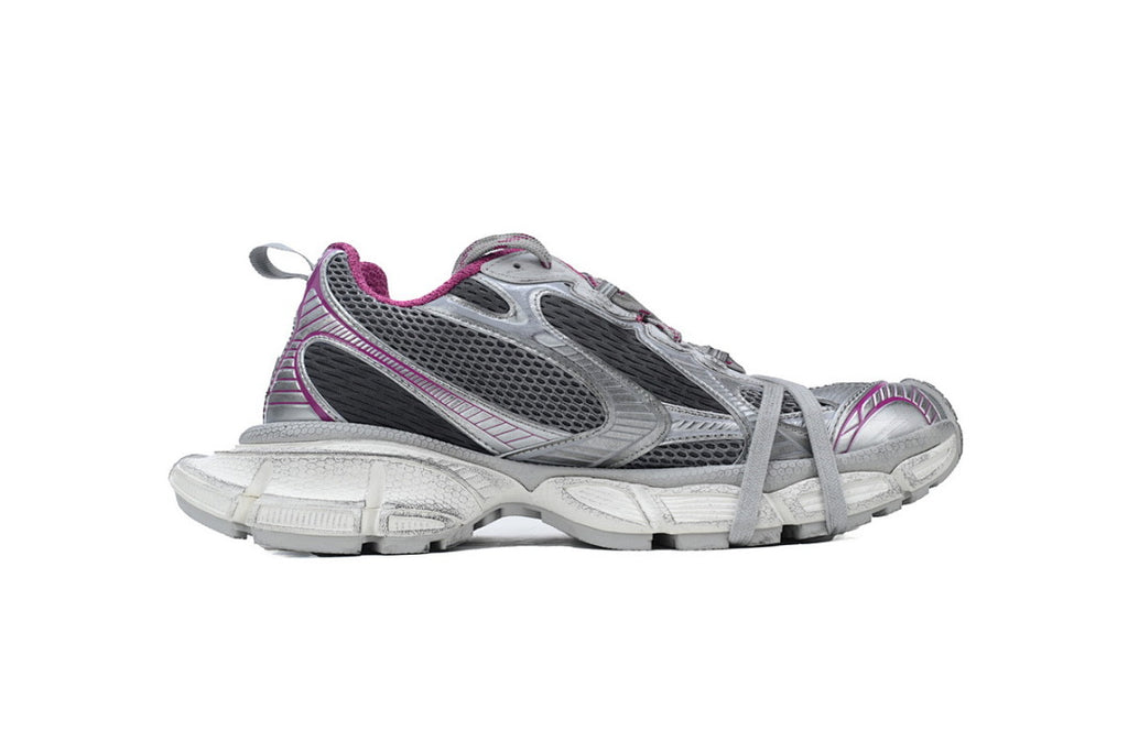 Balenciaga Runner Sneaker Silver Purple