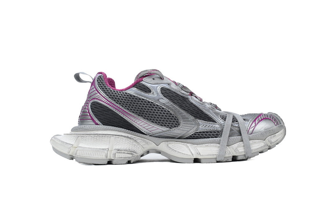 Balenciaga Runner Sneaker Silver Purple