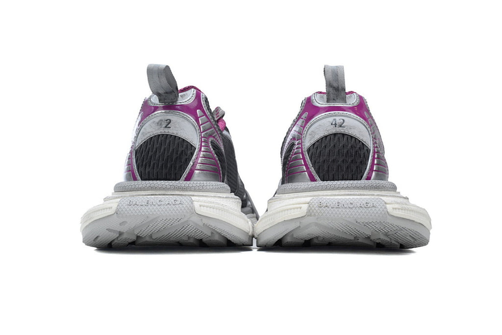 Balenciaga Runner Sneaker Silver Purple