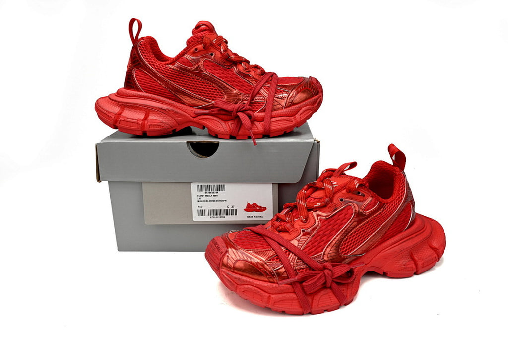 Balenciaga Runner Sneaker White Red