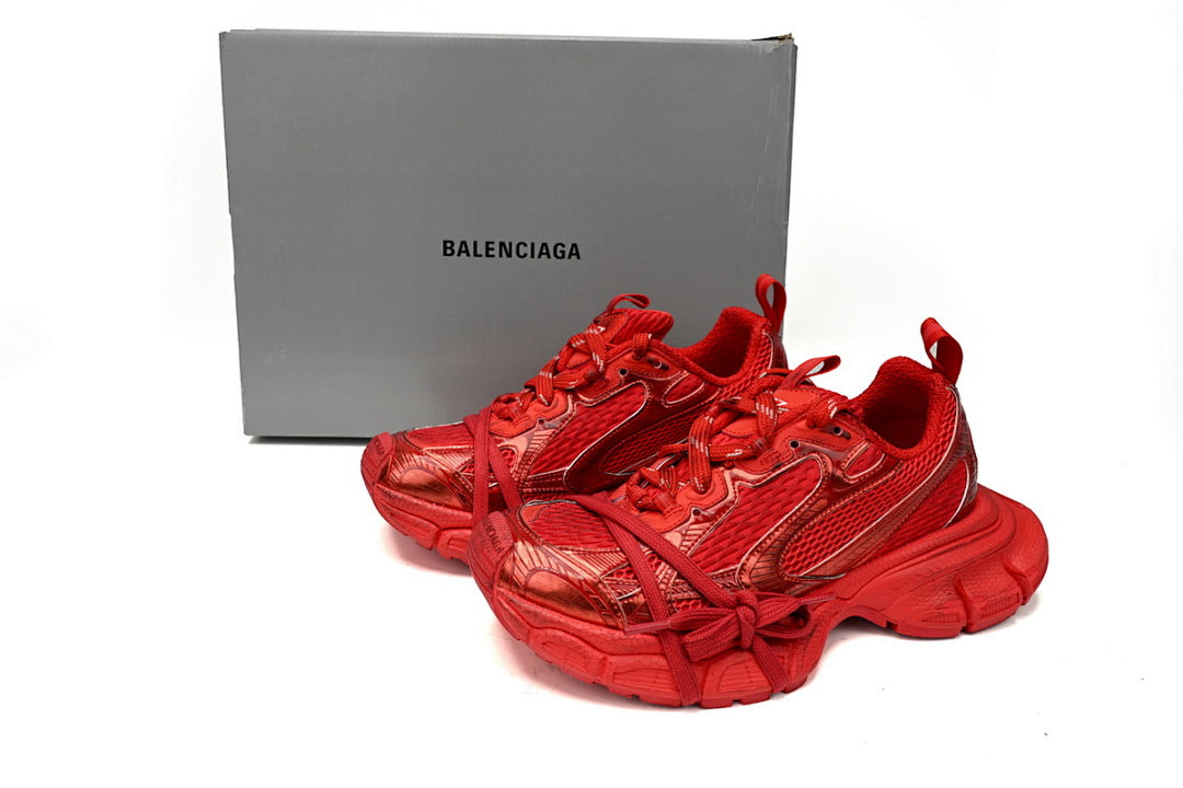 Balenciaga Runner Sneaker White Red