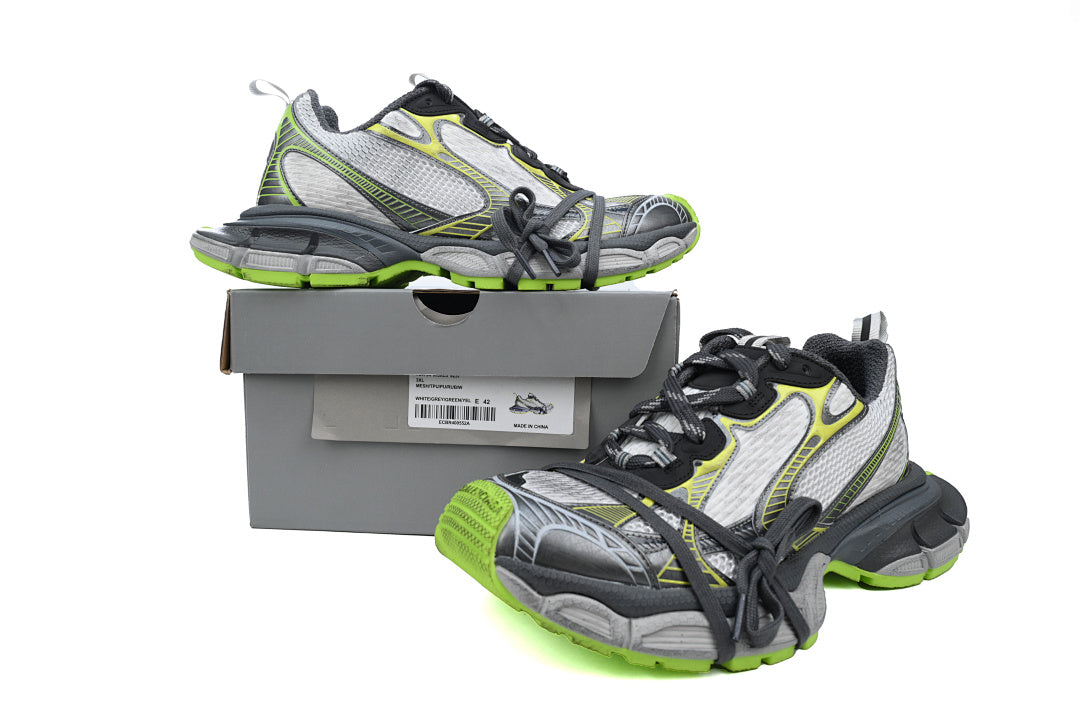 Balenciaga Runner Sneaker Grey Green