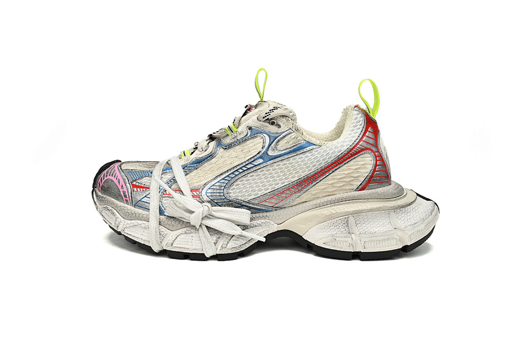 Balenciaga Runner Sneaker White, red And Blue