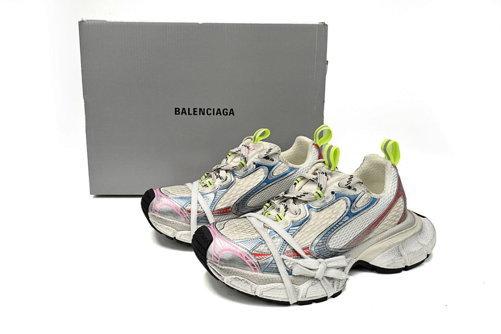 Balenciaga Runner Sneaker White, red And Blue