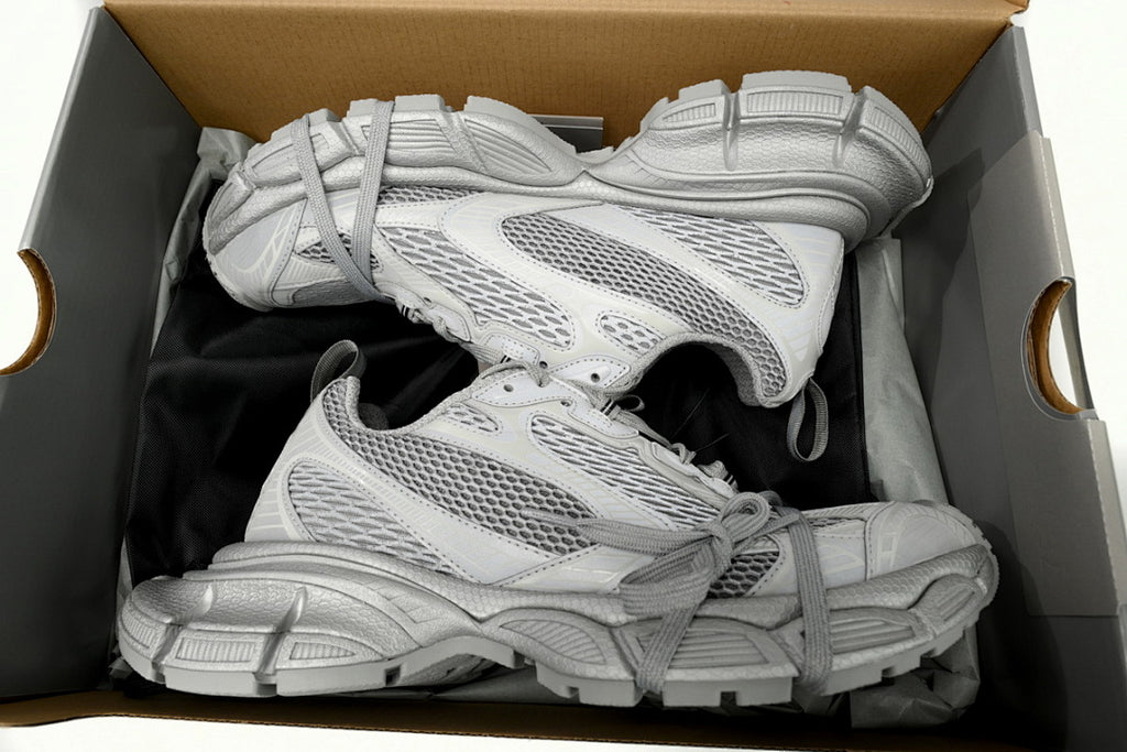 Balenciaga Runner Sneaker Black Black Gray Reflection