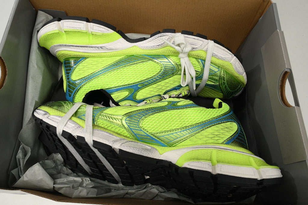 Balenciaga Runner Sneaker Black Fluorescent Green
