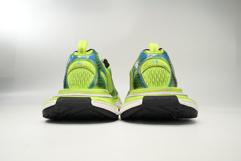 Balenciaga Runner Sneaker Black Fluorescent Green
