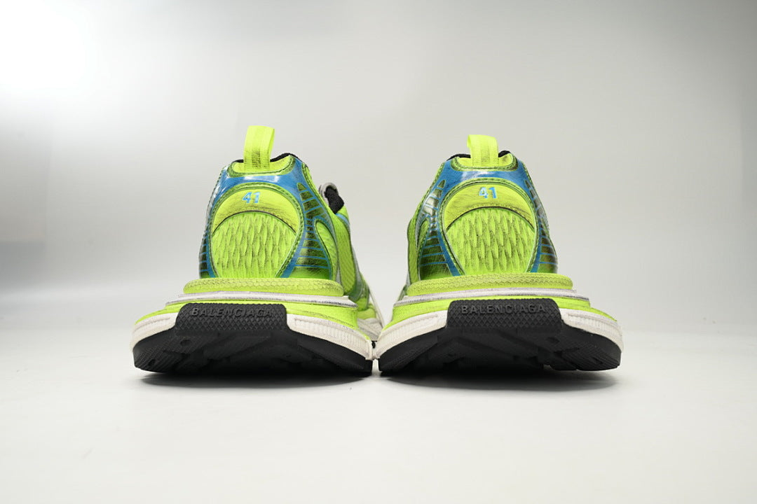 Balenciaga Runner Sneaker Black Fluorescent Green