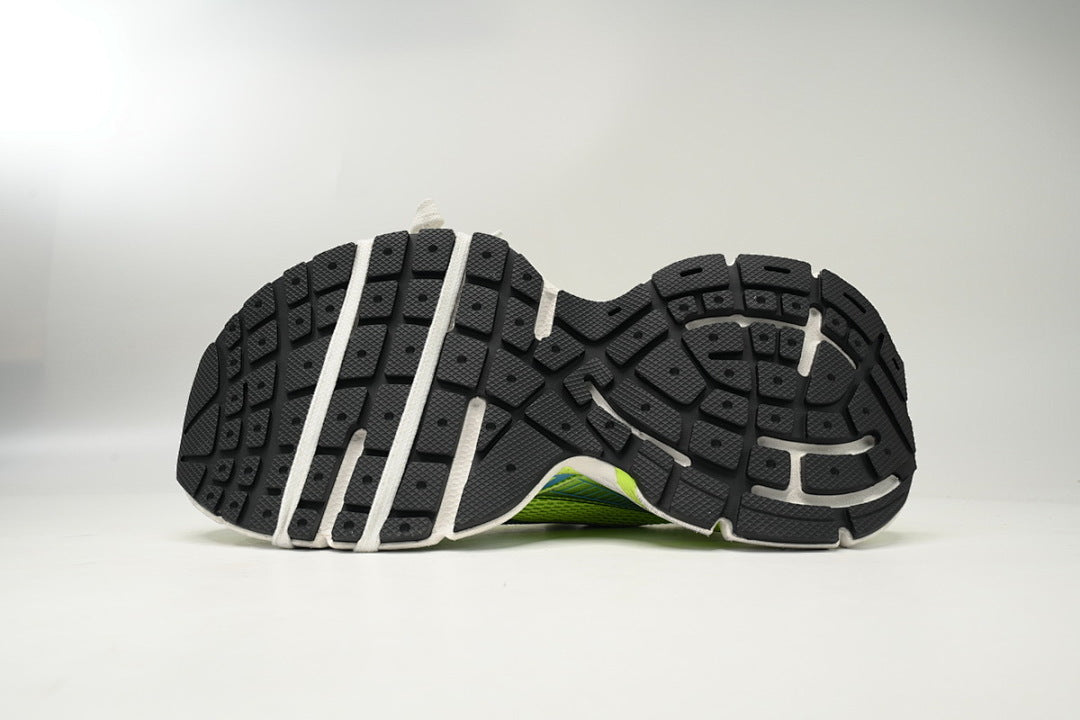 Balenciaga Runner Sneaker Black Fluorescent Green
