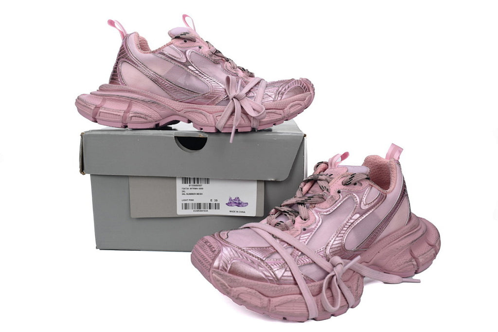 Balenciaga Runner Sneaker Mesh Powder