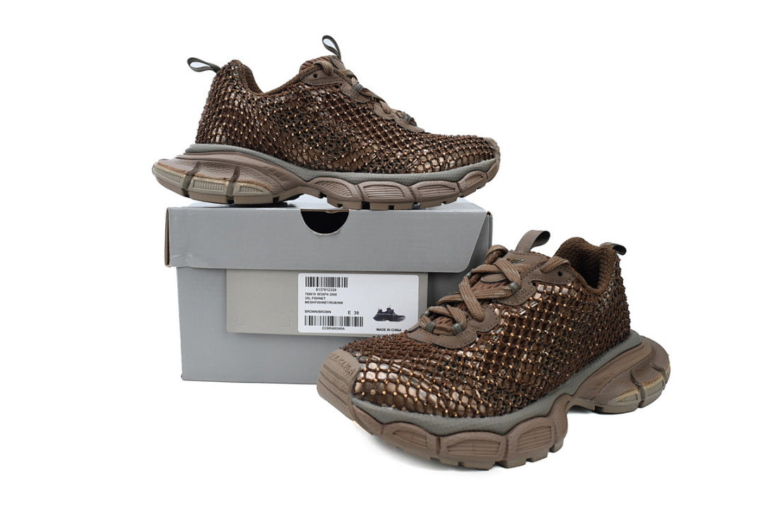 Balenciaga Runner Sneaker Coffee