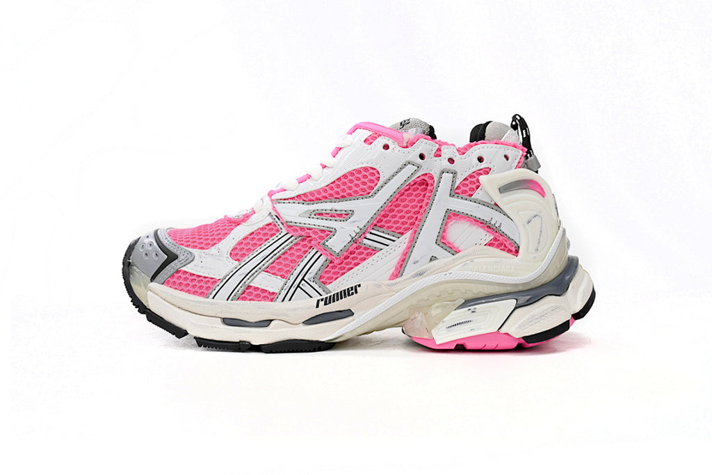 Balenciaga Runner White Red Powder