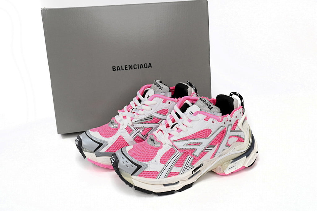 Balenciaga Runner White Red Powder